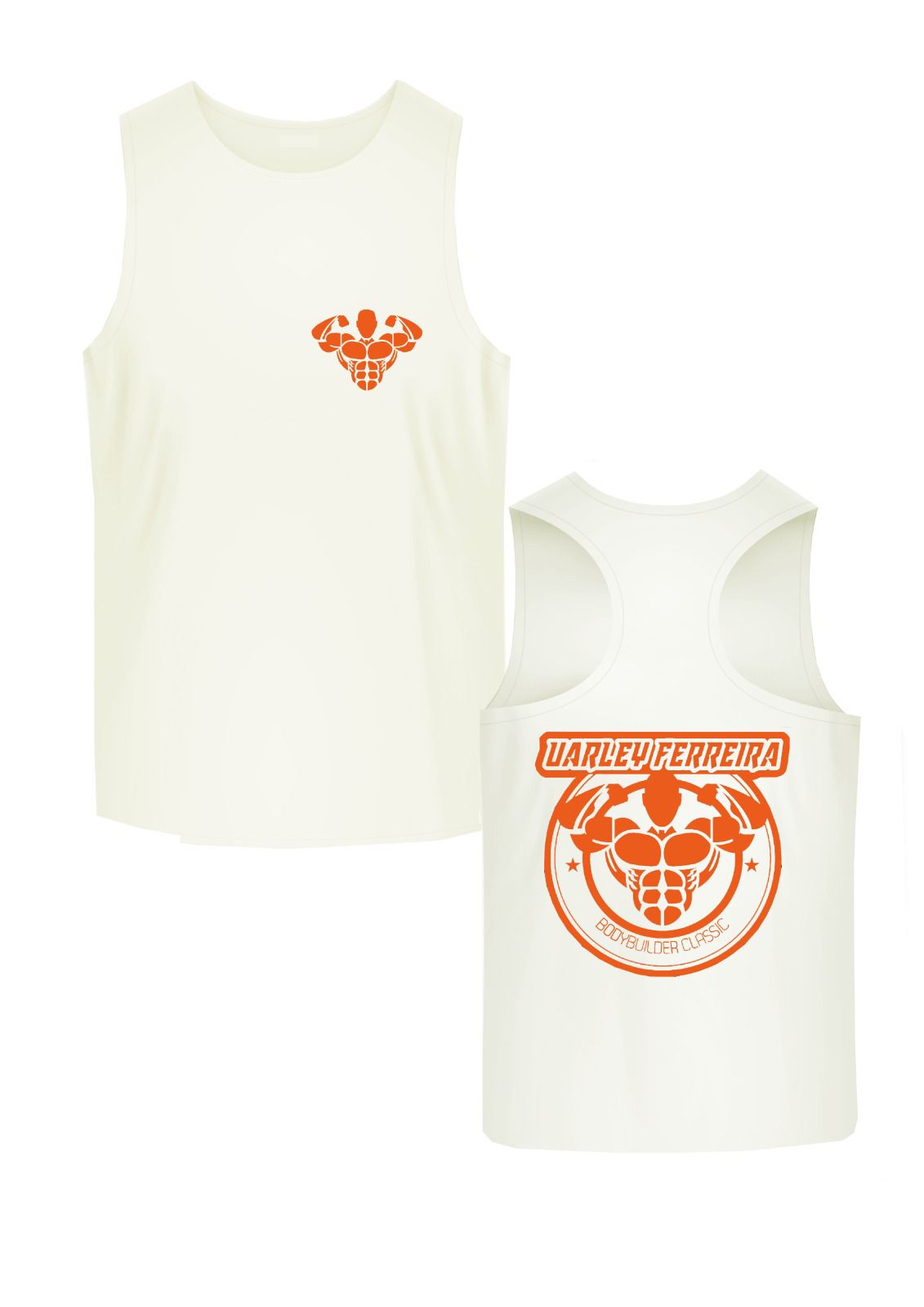 Regata Branca e Laranja