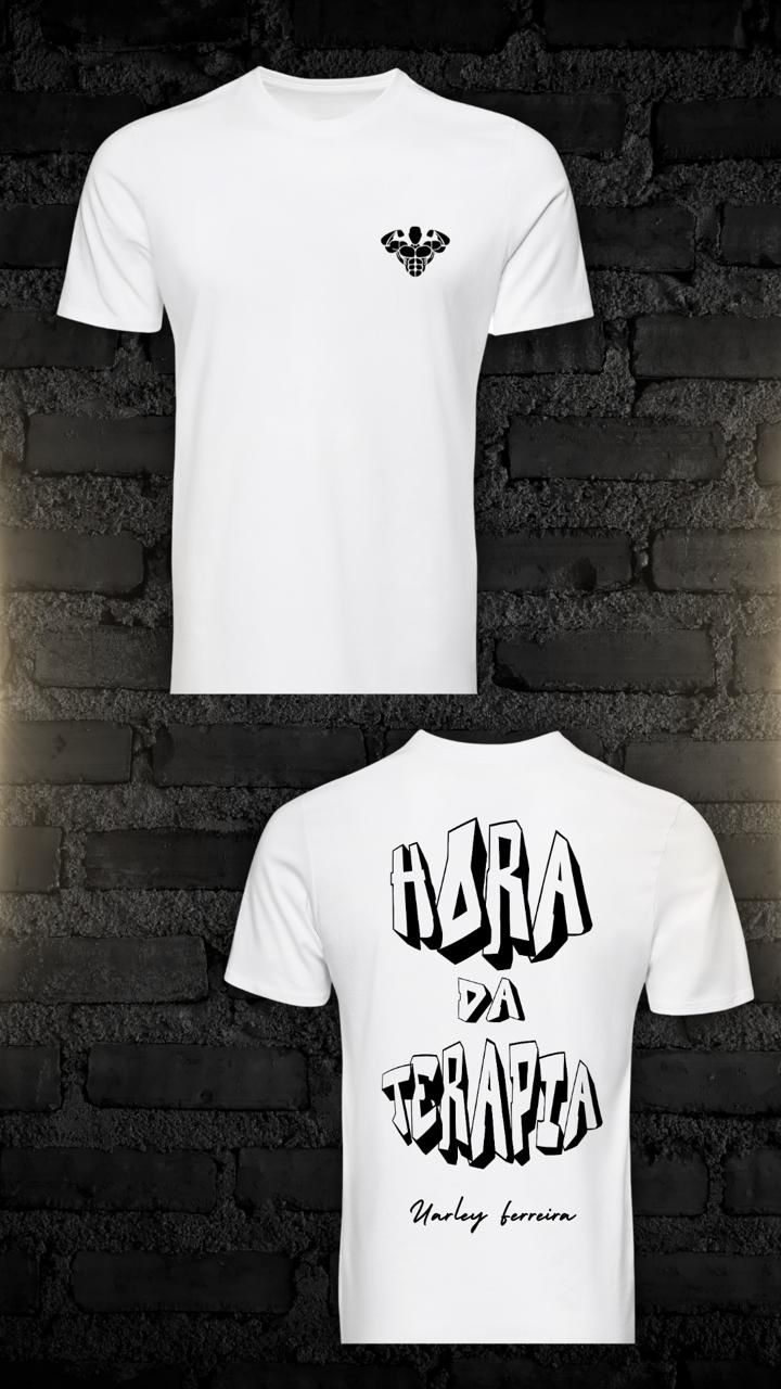 Camiseta H.T Branca e Preta